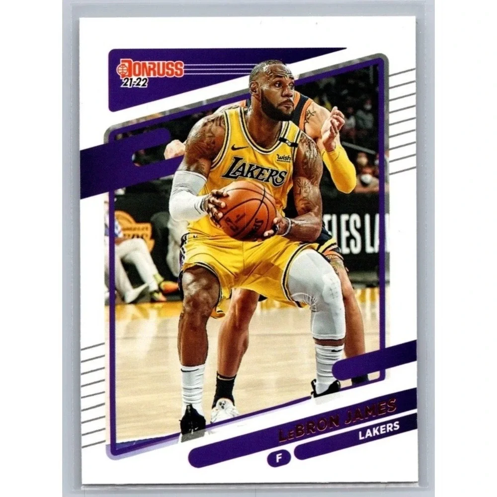 LeBron James 2021-22 Donruss #12 Los Angeles Lakers